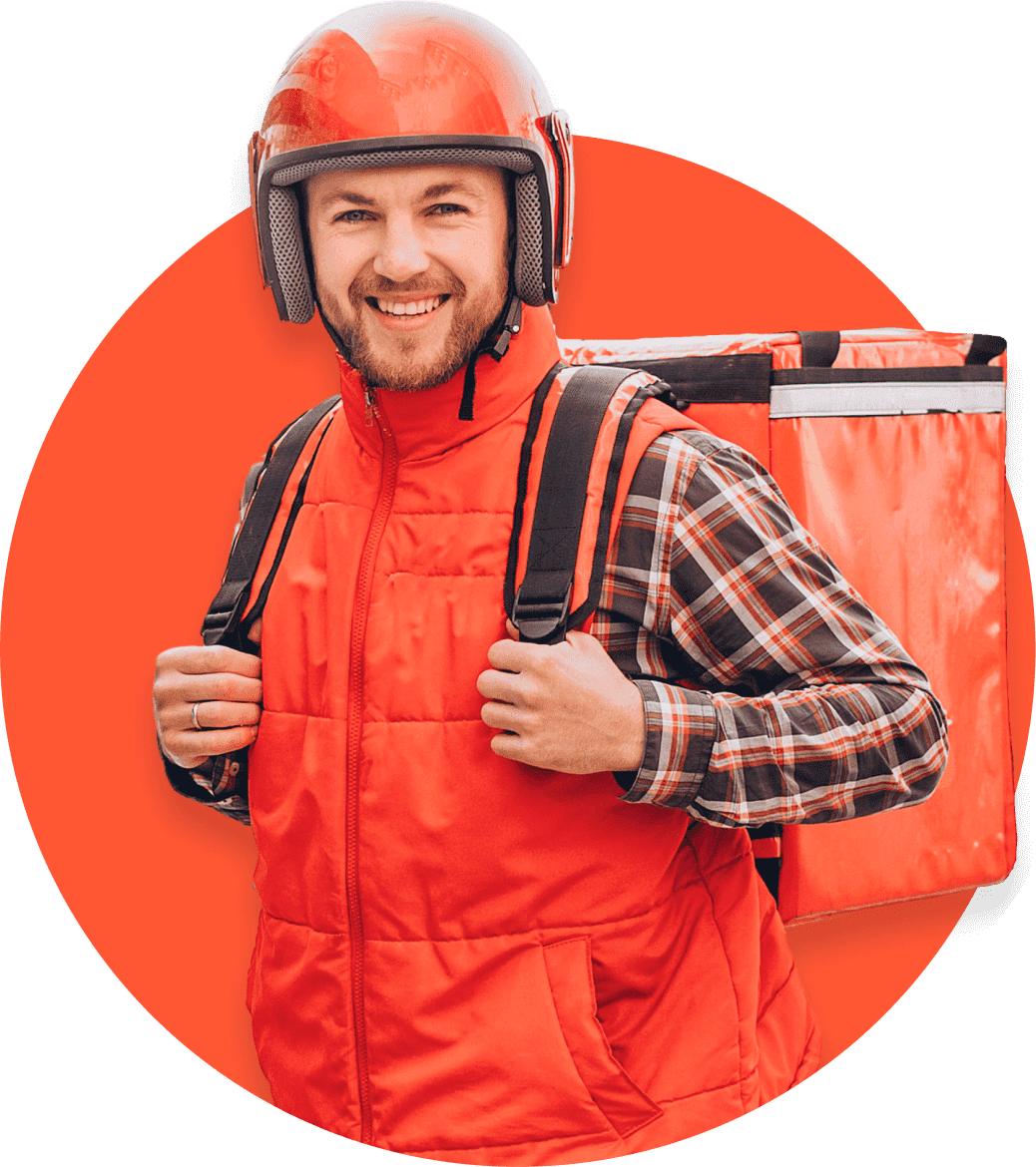 Deliver X Webflow Template - Hero Image